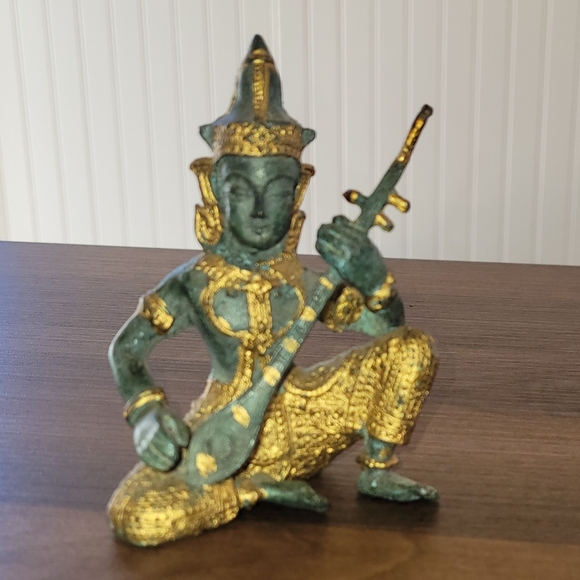 Art | Brass Sculpture Of Thai Prince Phra Aphai Manithai Bronze